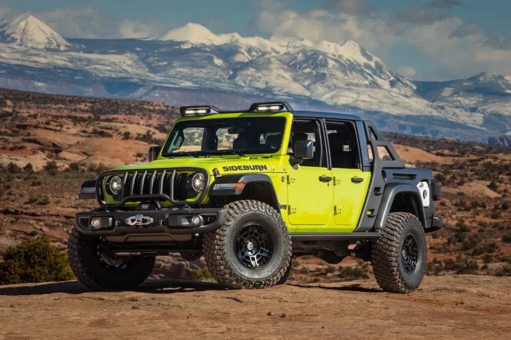 Jeep Gladiator Rubicon Sideburn Concept