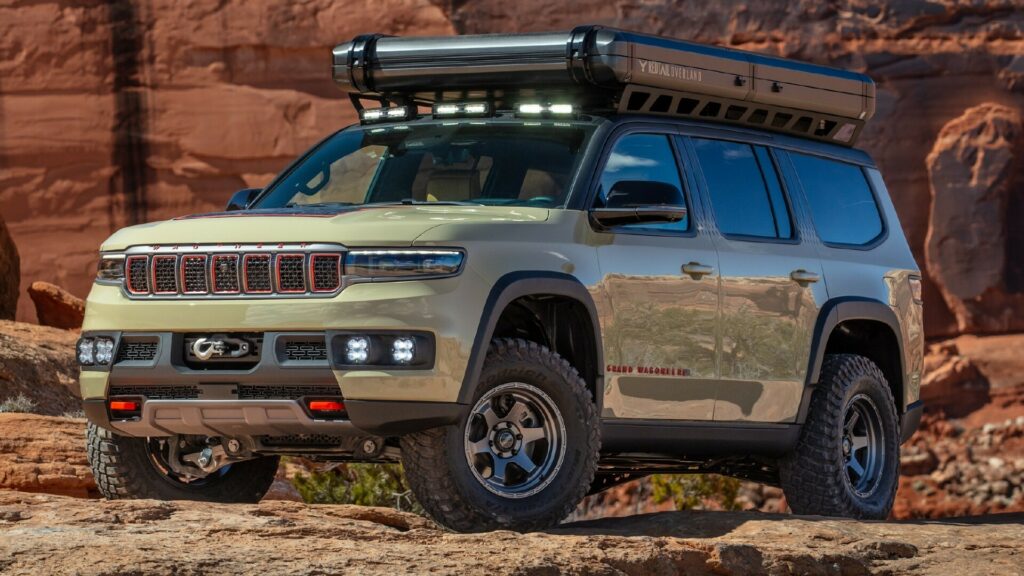 Jeep Grand Wagoneer Overland Concept frente