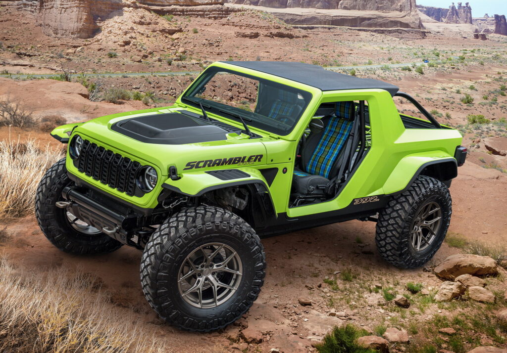 Jeep Scrambler 392 Concept frente