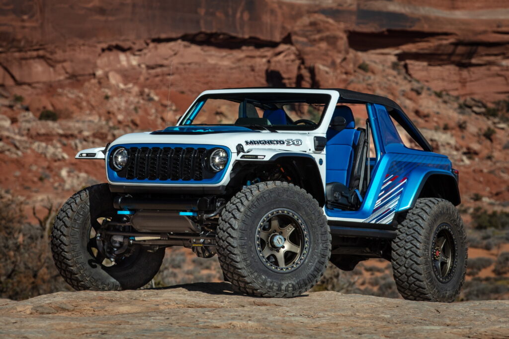 Jeep Wrangler Magneto 3.0 Concept frente