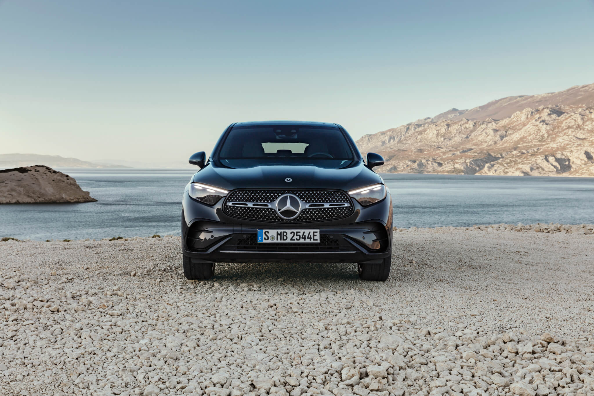 Mercedes-Benz GLC Coupé vista dianteira