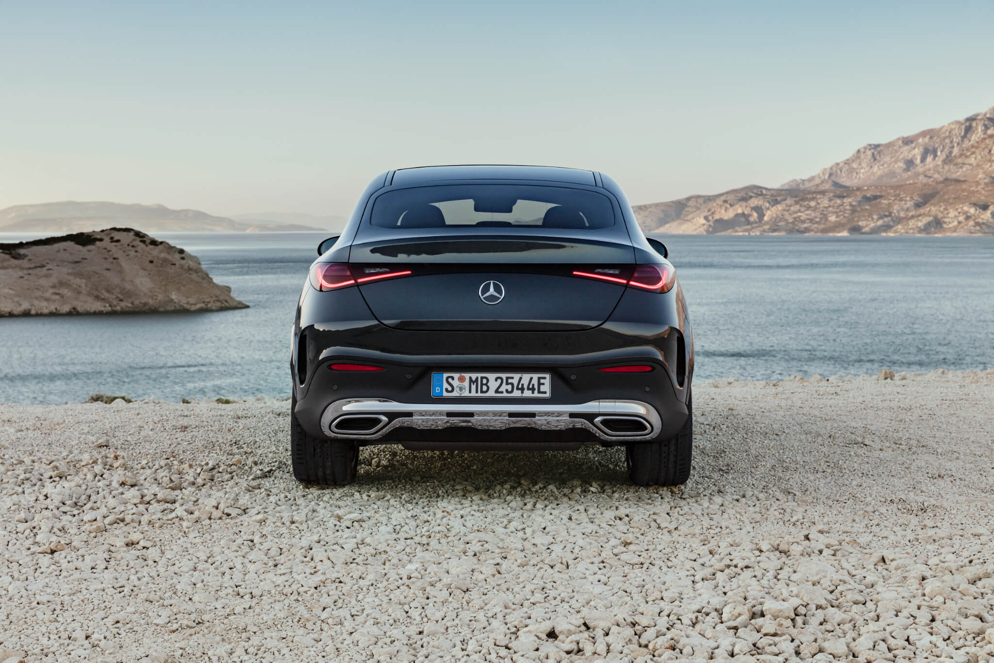 Mercedes-Benz GLC Coupé vista traseira