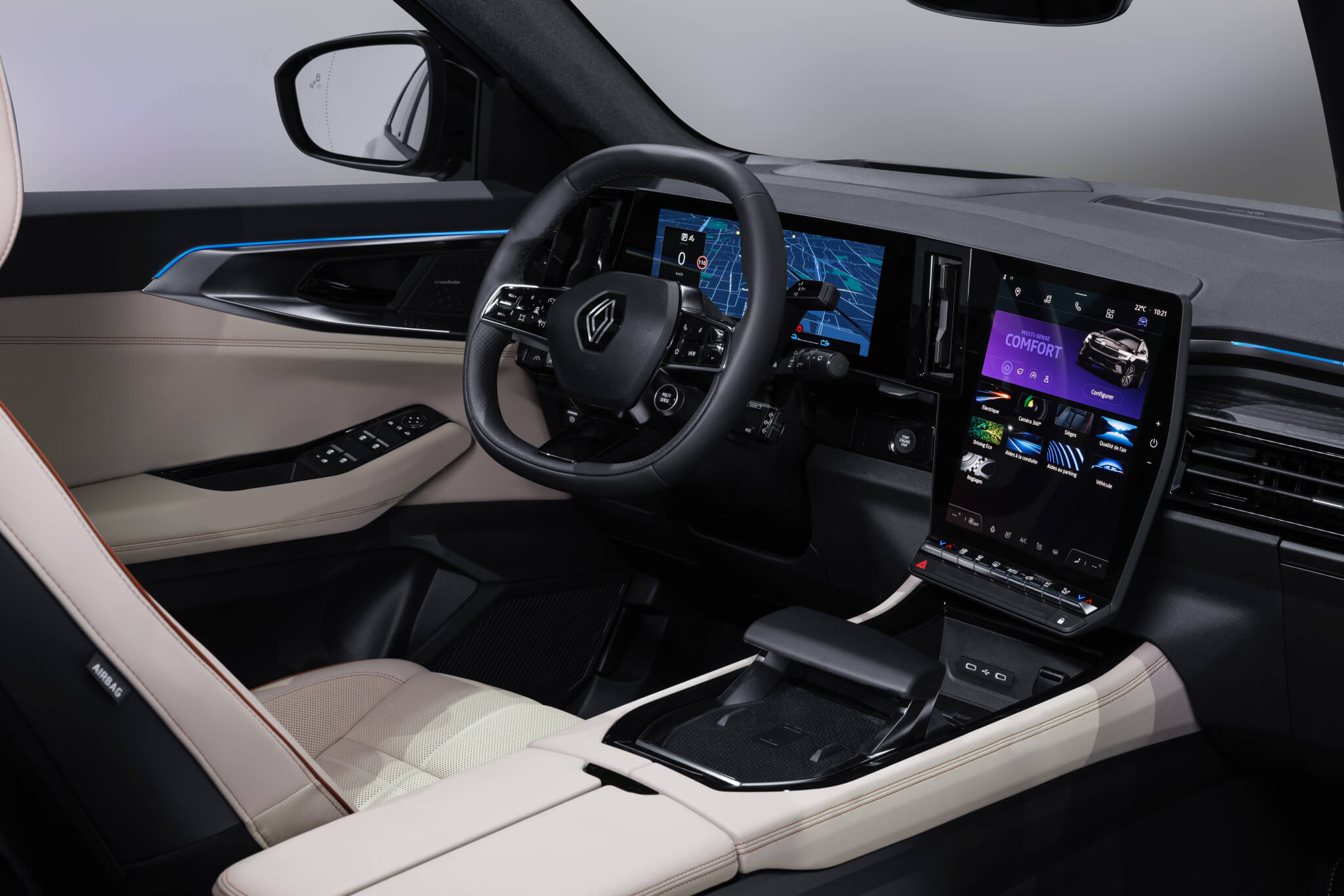 Novo Renault Espace 2023 interior