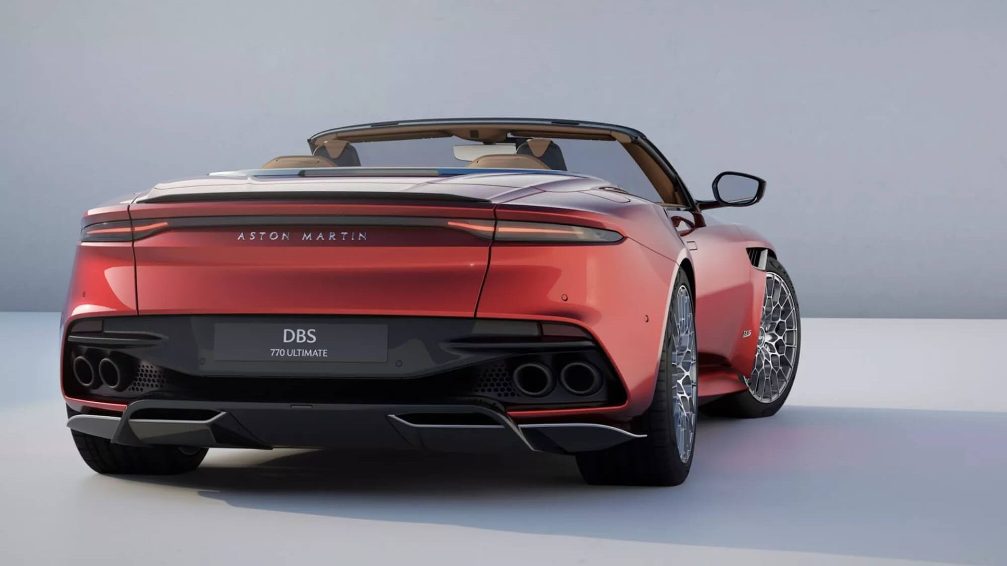 Aston Martin DBS 770 Ultimate Volante traseira