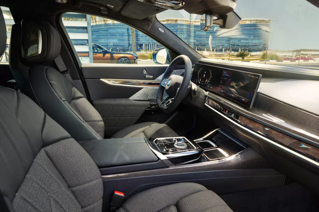 BMW i7 M70 xDrive interior