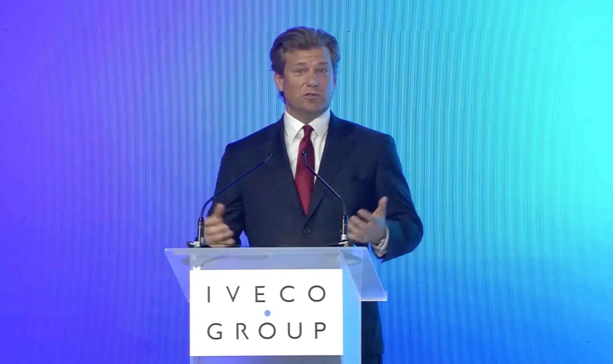 Gerrit Marx, diretor executivo do Grupom Iveco criticou aposta nos combustíveis sintéticos