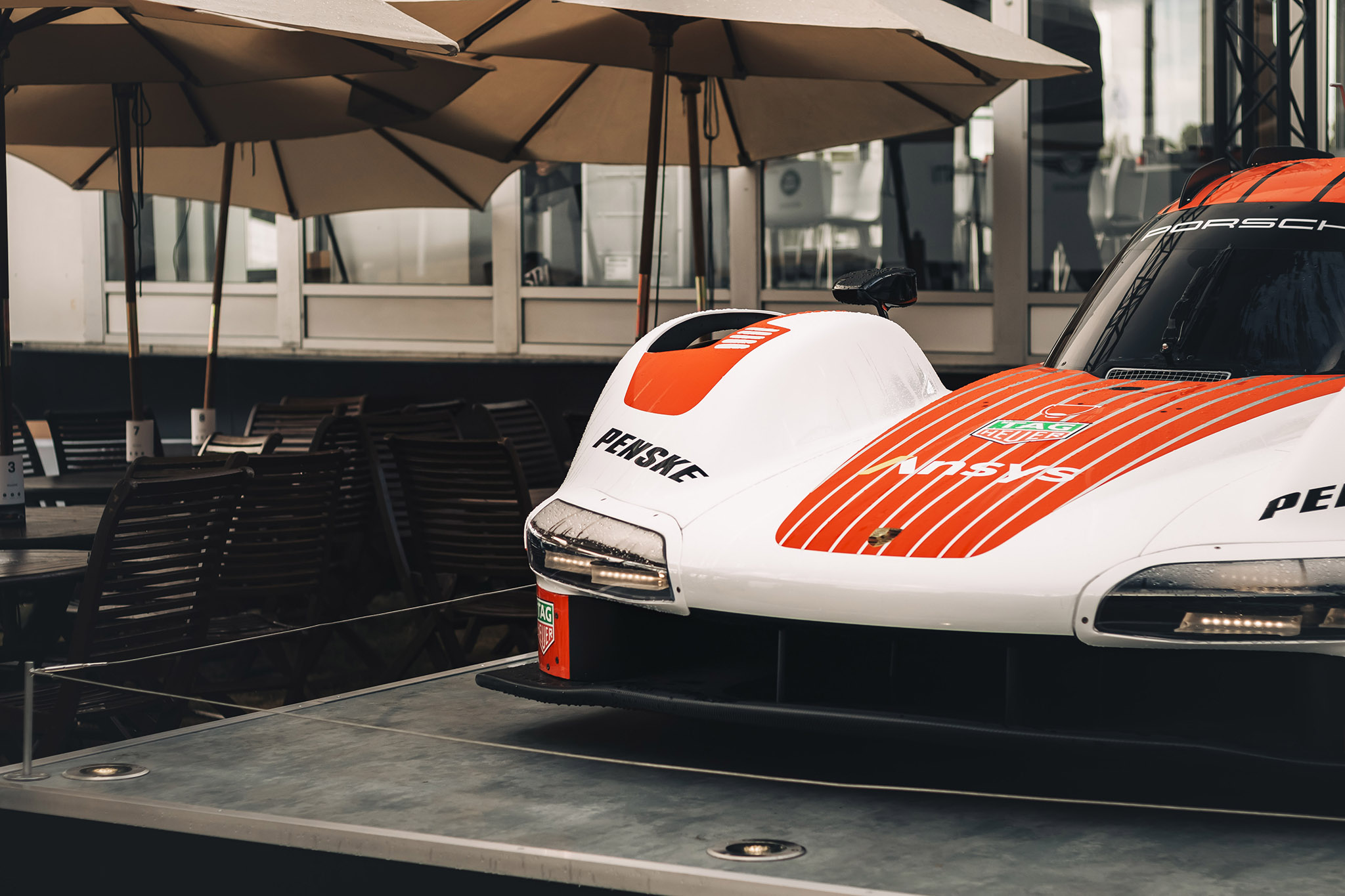 Porsche 963 detalhe da frente