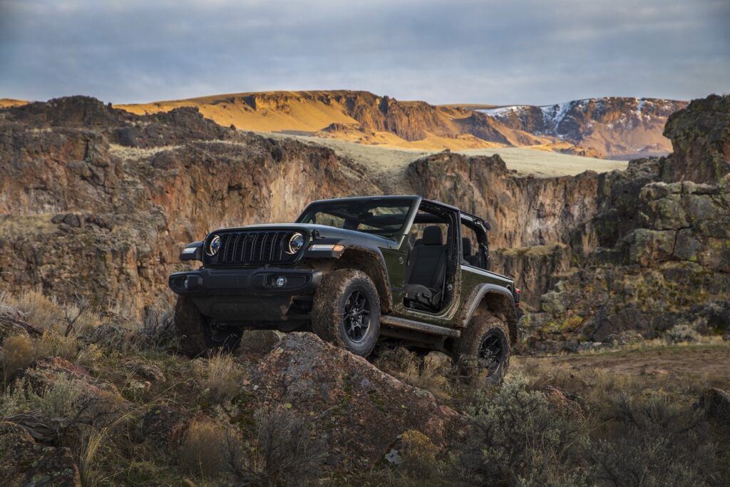 Jeep Wrangler 2023 perfil