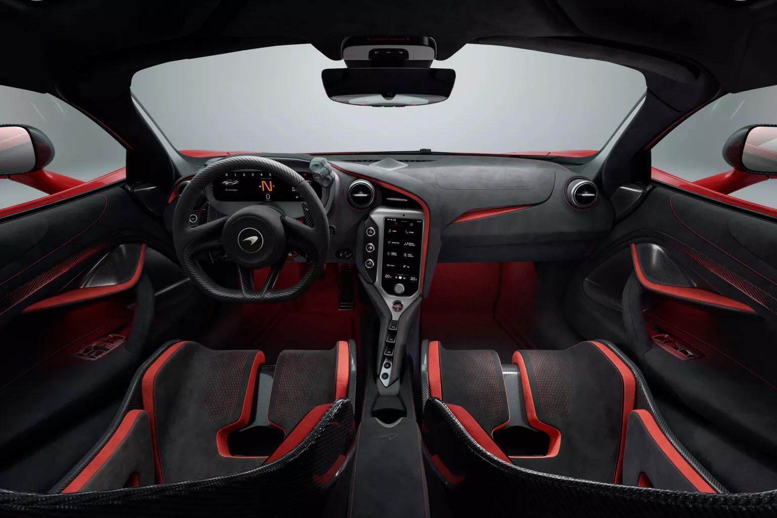 Interior do McLaren 750S