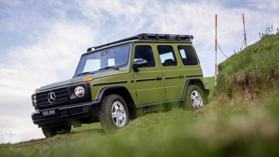 Mercedes-Benz G n.º 500 000, 3/4 frente