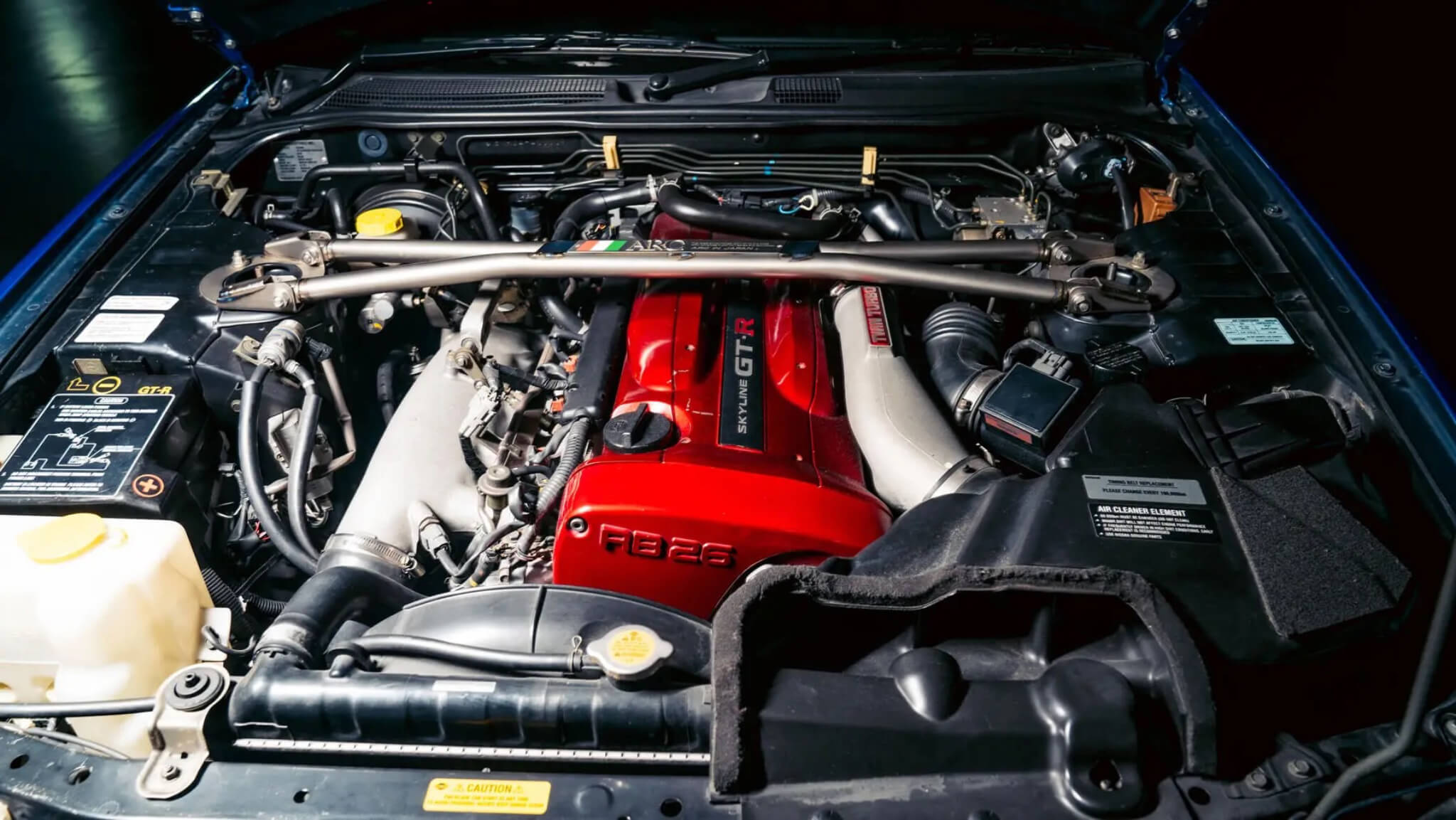Nissan Skyline GT-R R34 Velocidade Furiosa motor