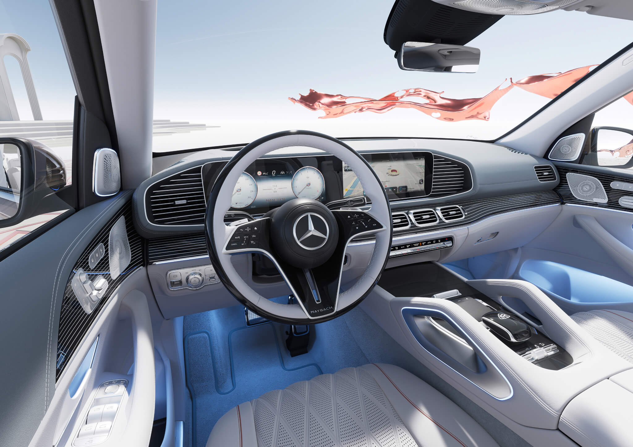 Mercedes-Maybach GLS interior