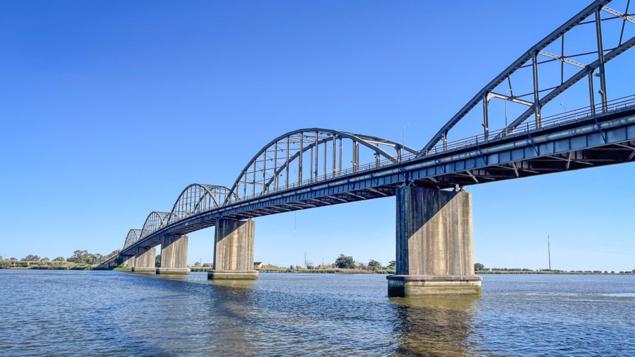 Esta foi a primeira ponte sobre o Tejo na região de Lisboa