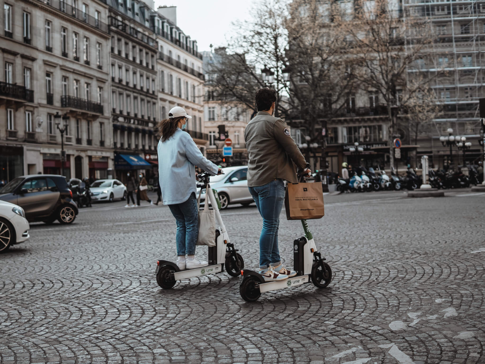 trotinetes elétricas paris