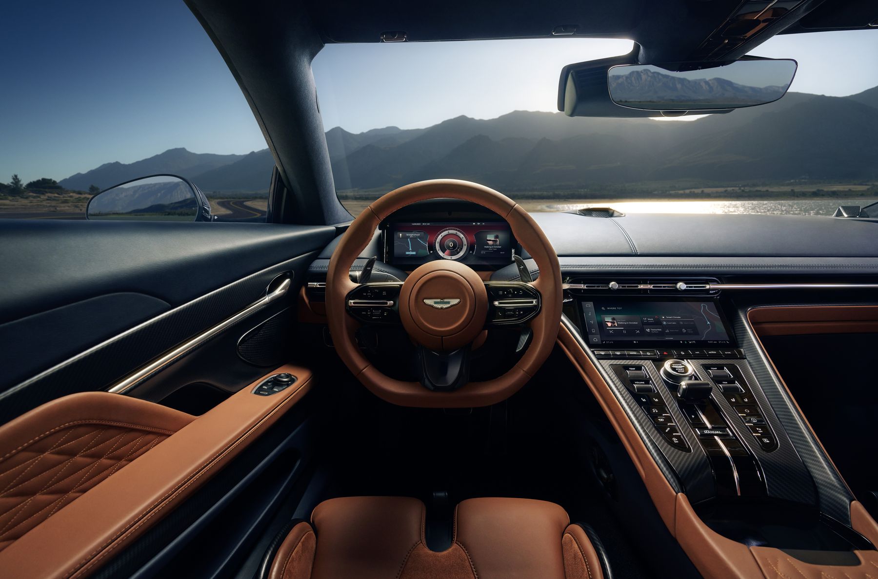 Aston Martin DB12 interior