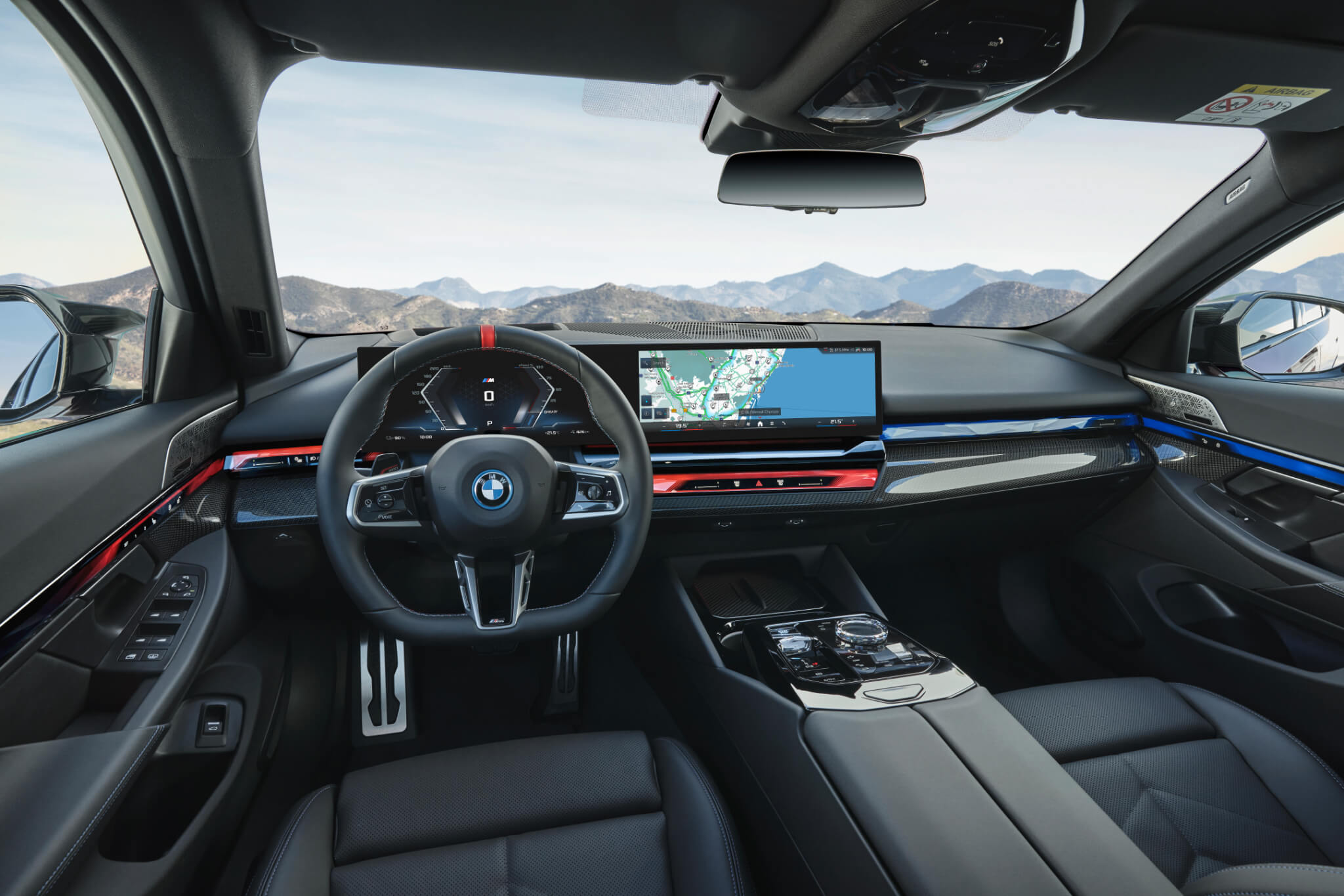 interior do bmw i5 m60