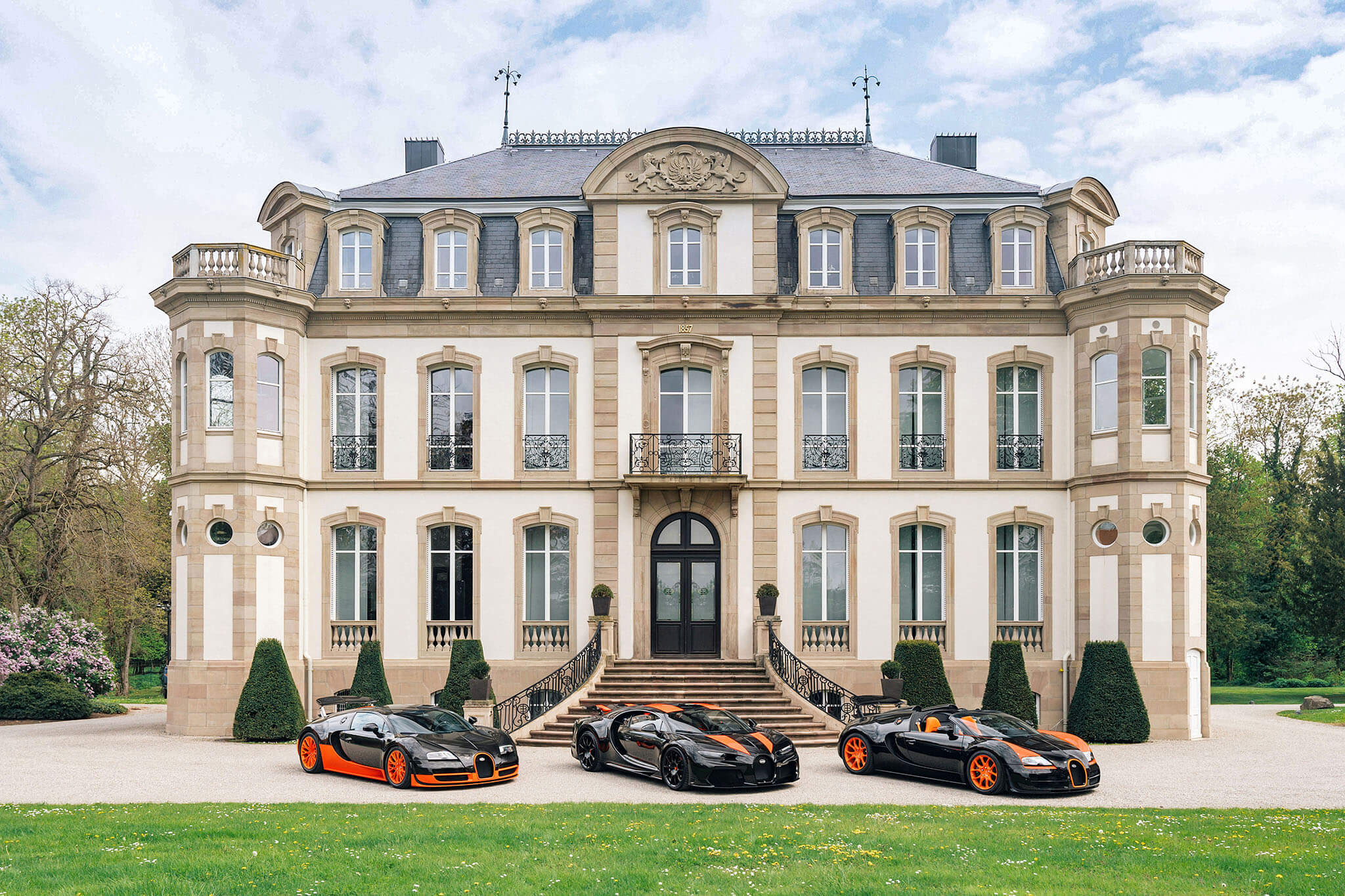 Bugatti recordistas em Molsheim - Casa