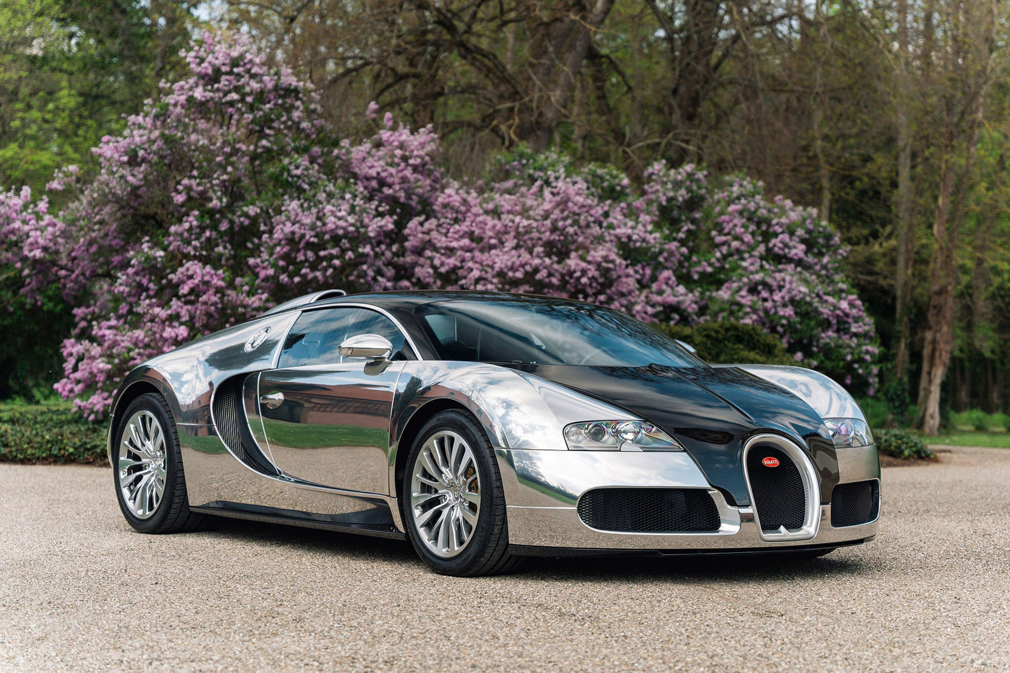 Bugatti recordistas em Molsheim - Veyron Pur Sang