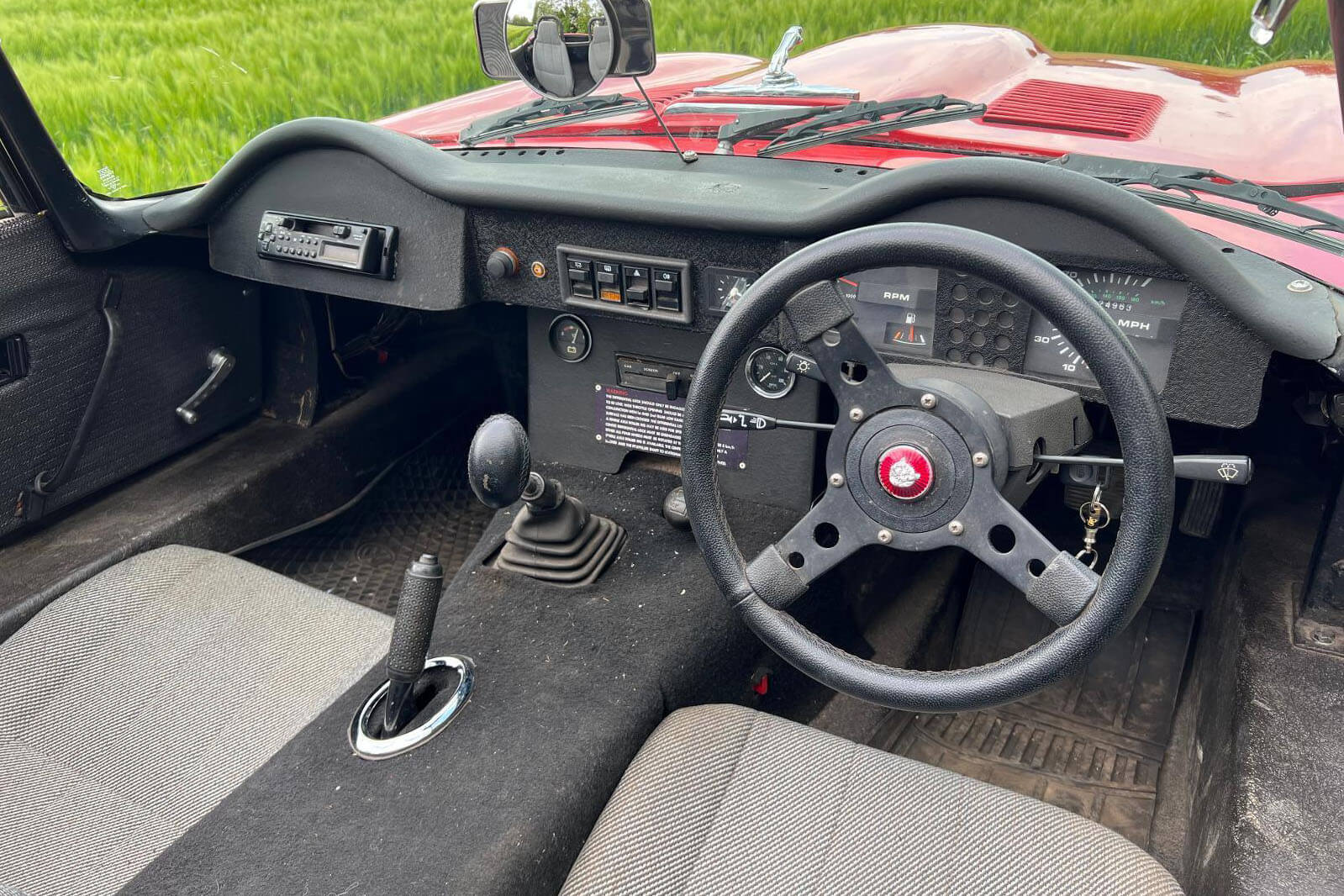 E-Type Range Rover interior