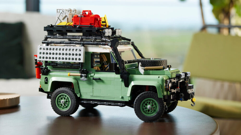 Land Rover Defender Lego acessórios