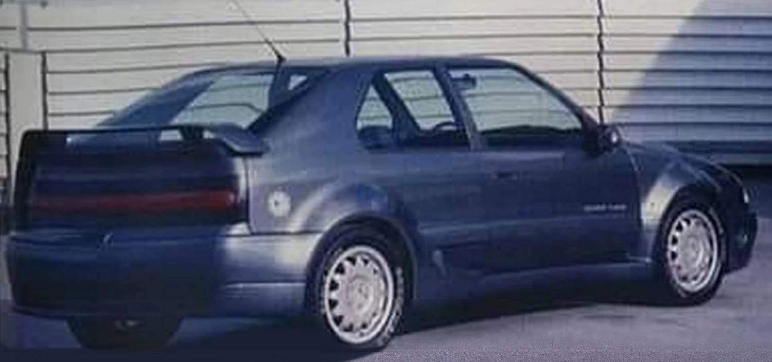Renault 19 Turbo, traseira 3/4