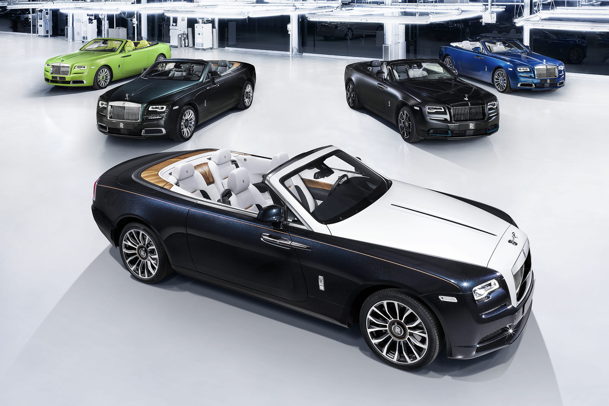 Rolls-Royce Dawn versões produzidas