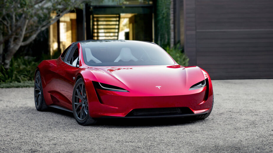 Tesla Roadster frente