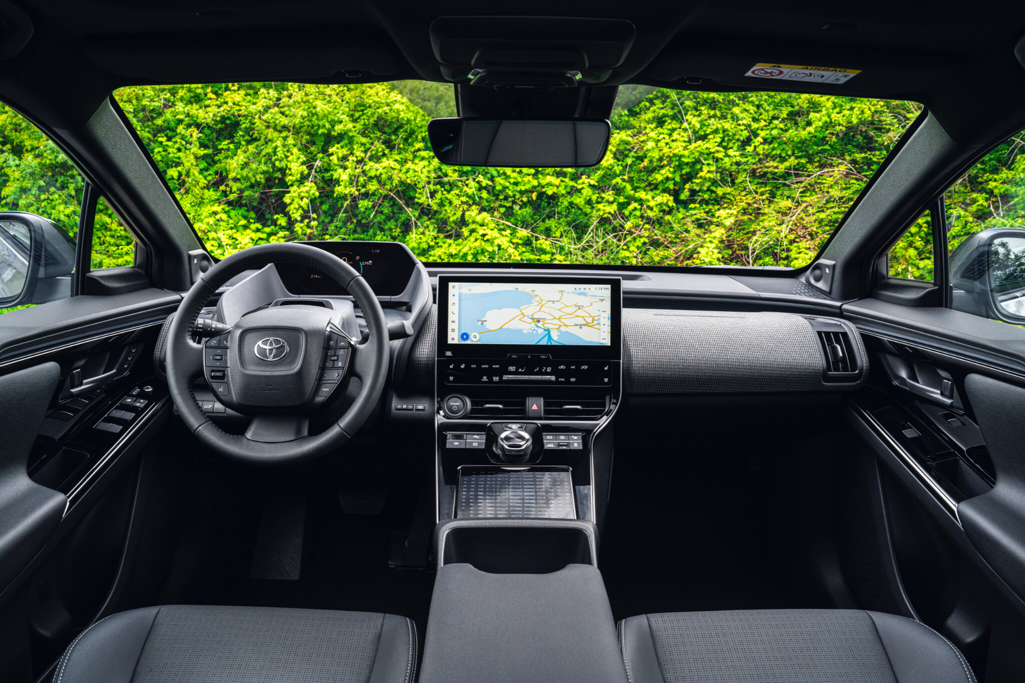 Toyota bZ4X interior