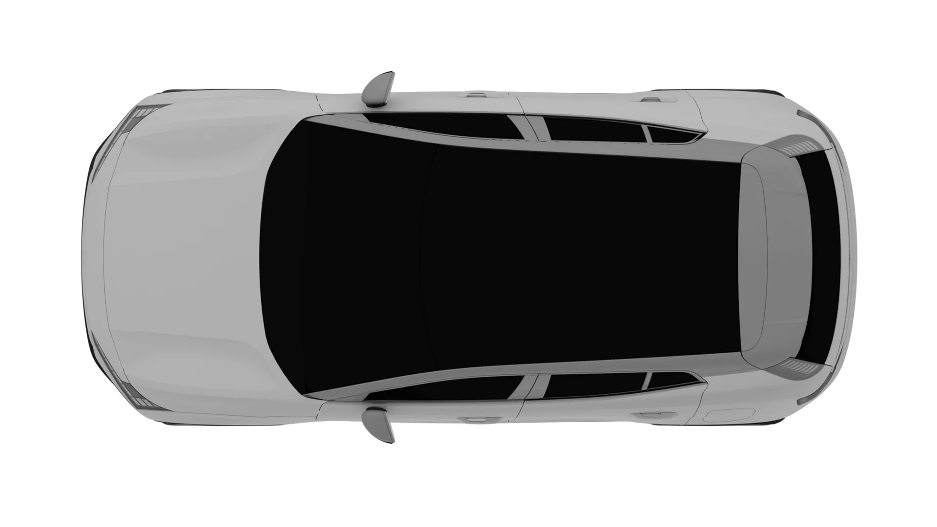 figura do registo de patentes Volvo EX30 vista de topo