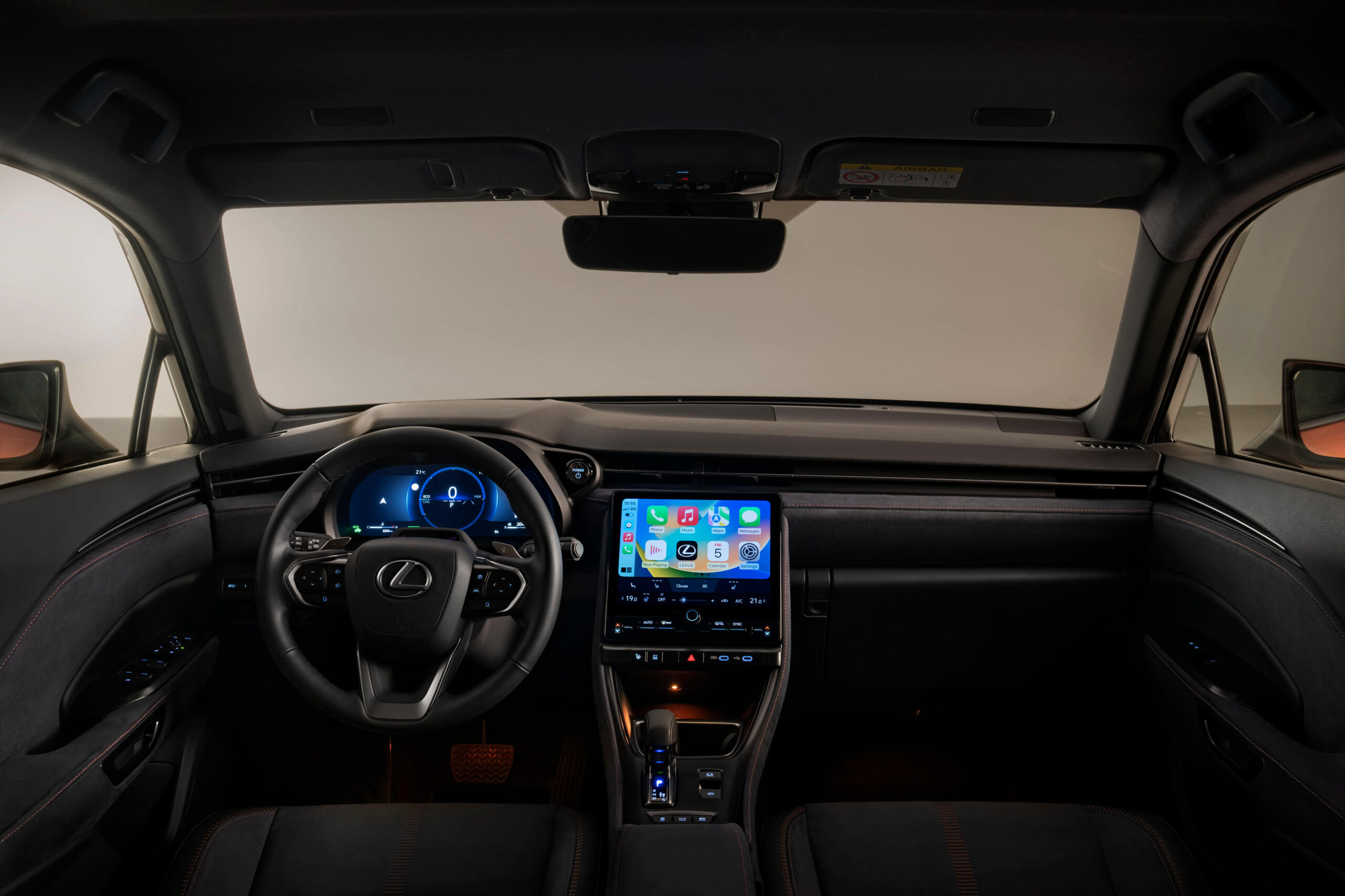 lexus LBX interior