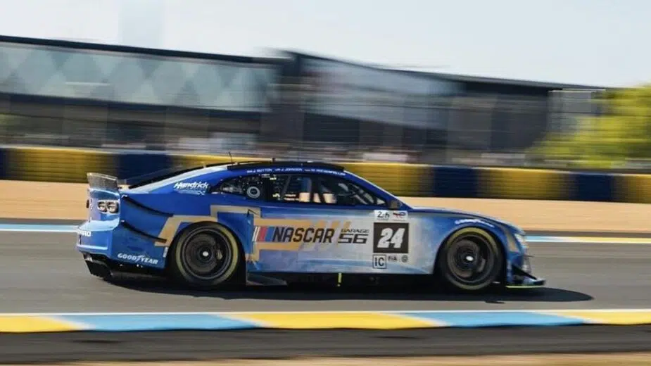Chevrolet Camaro ZL1 em Le Mans, perfil