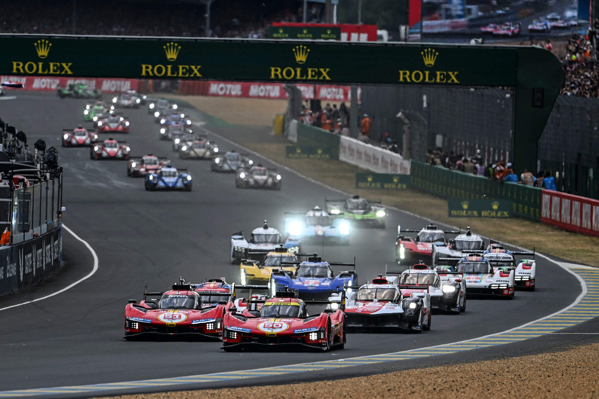 Ferrari 499p nas 24h de Le Mans