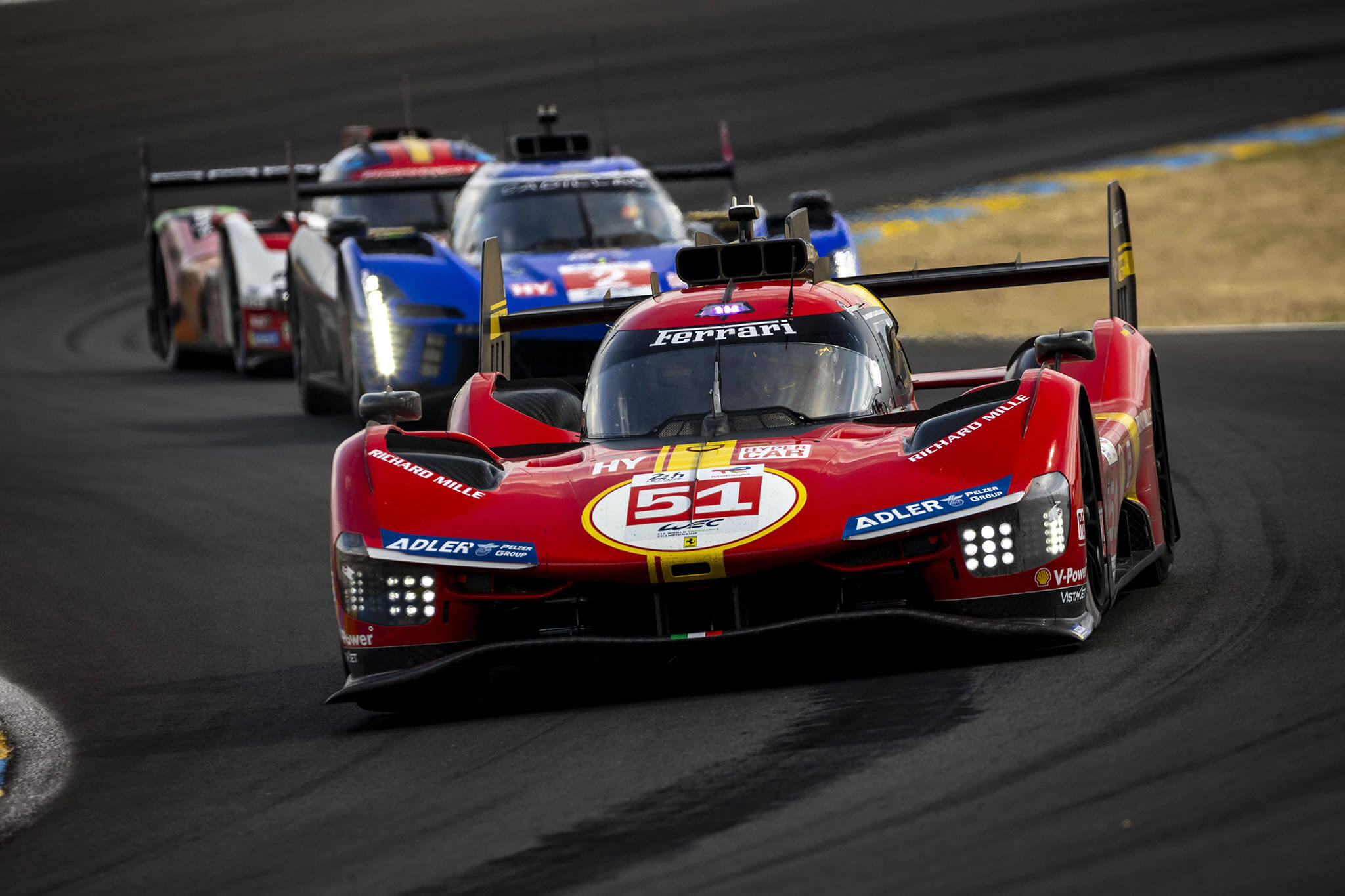 Ferrari 499p nas 24h de Le Mans