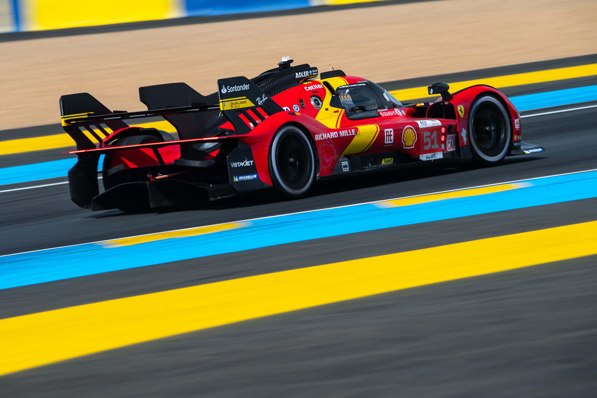 Ferrari 499p nas 24h de Le Mans