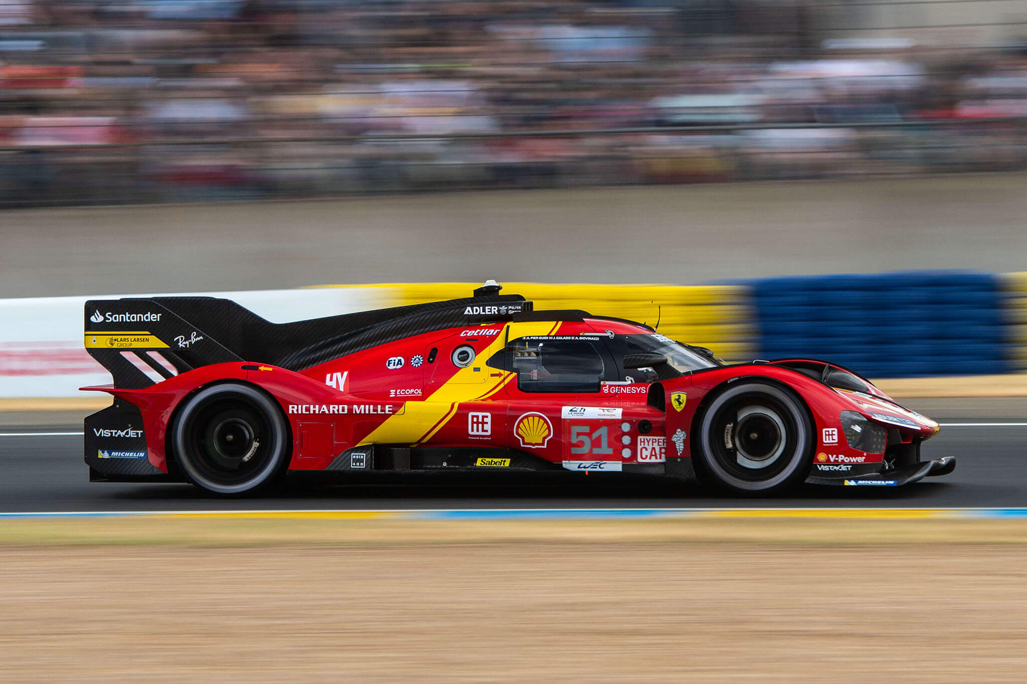 Ferrari 499p nas 24h de Le Mans