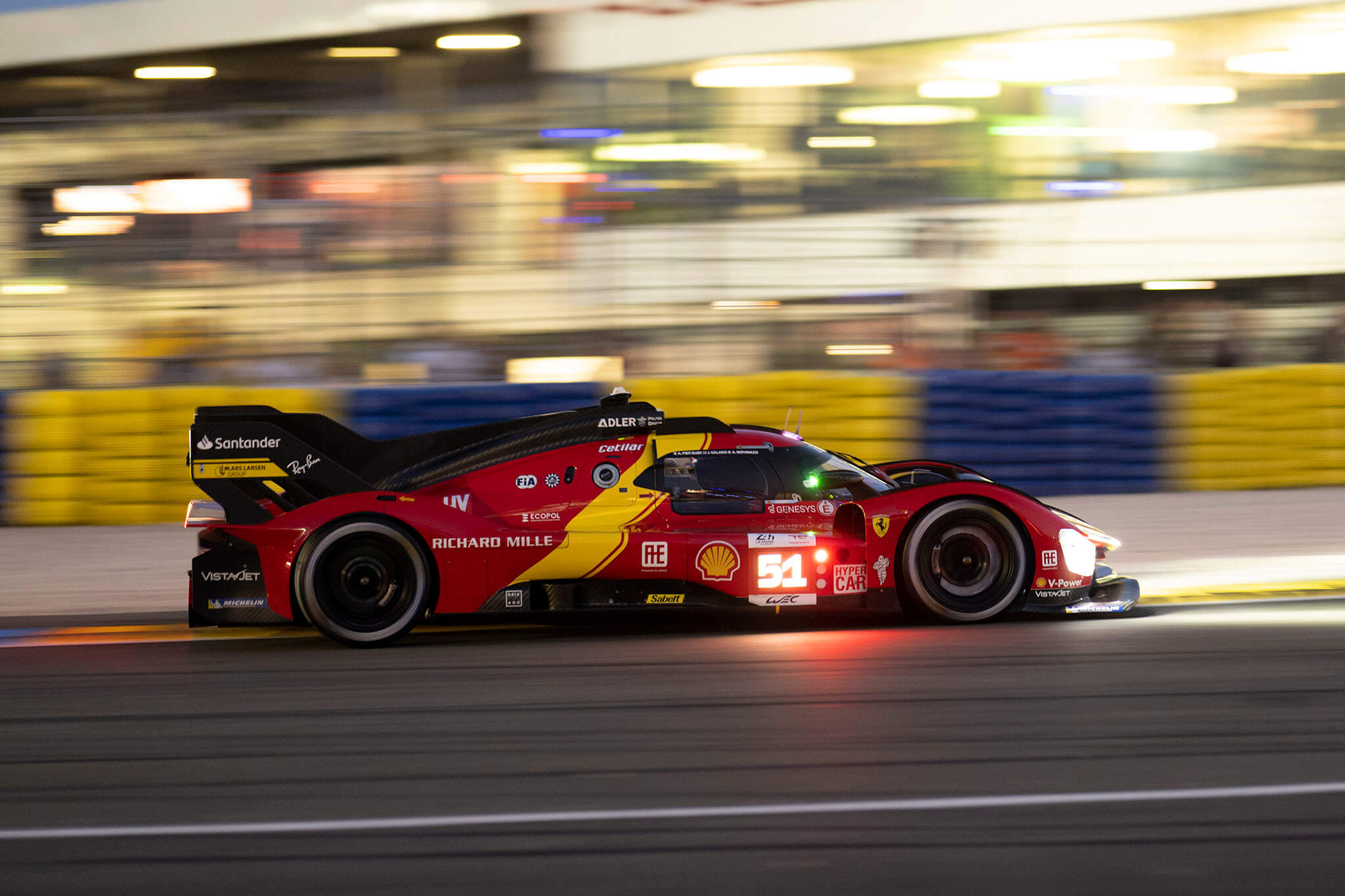 Ferrari 499p nas 24h de Le Mans
