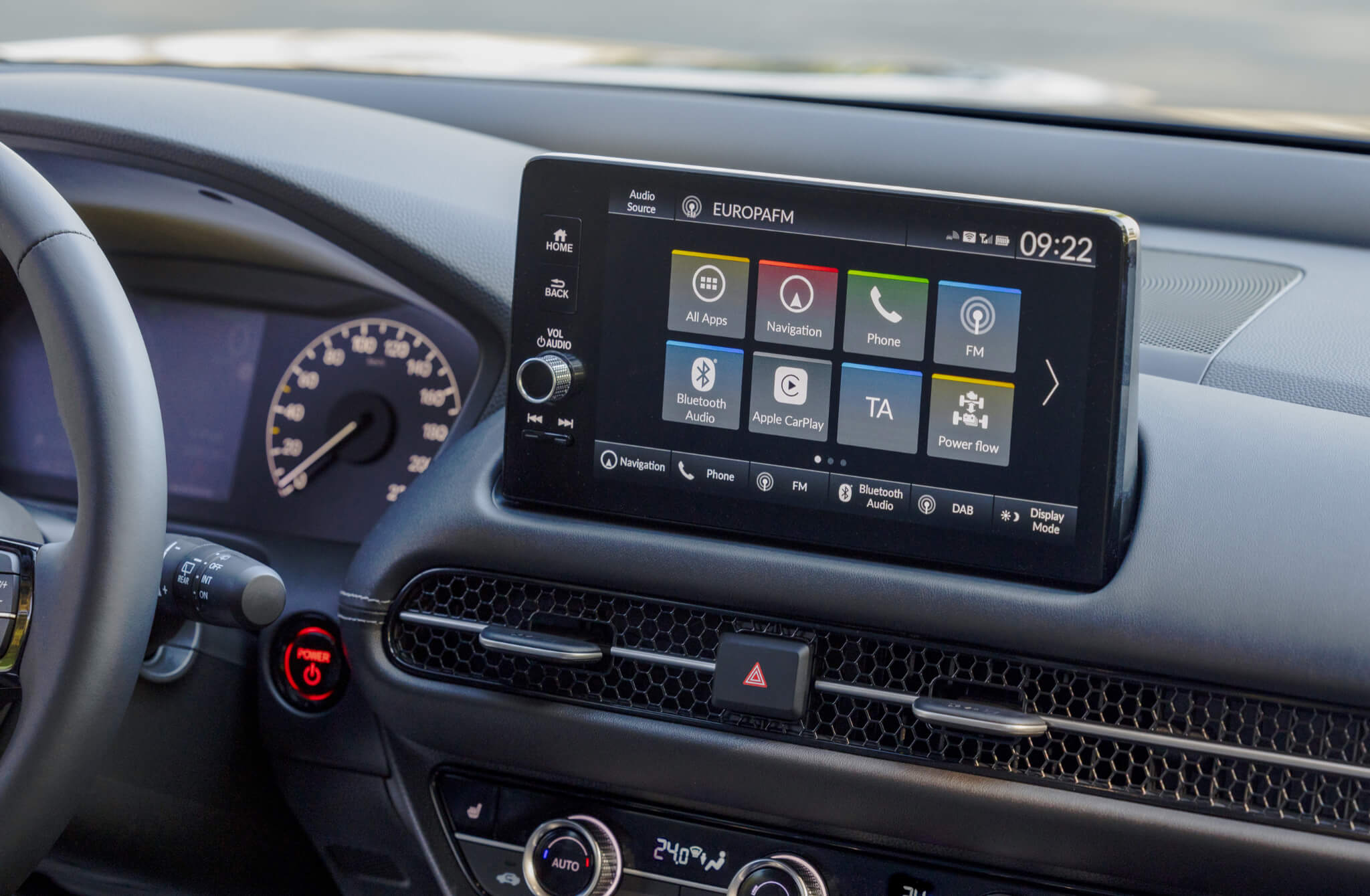 Honda ZR-V ecrã multimédia