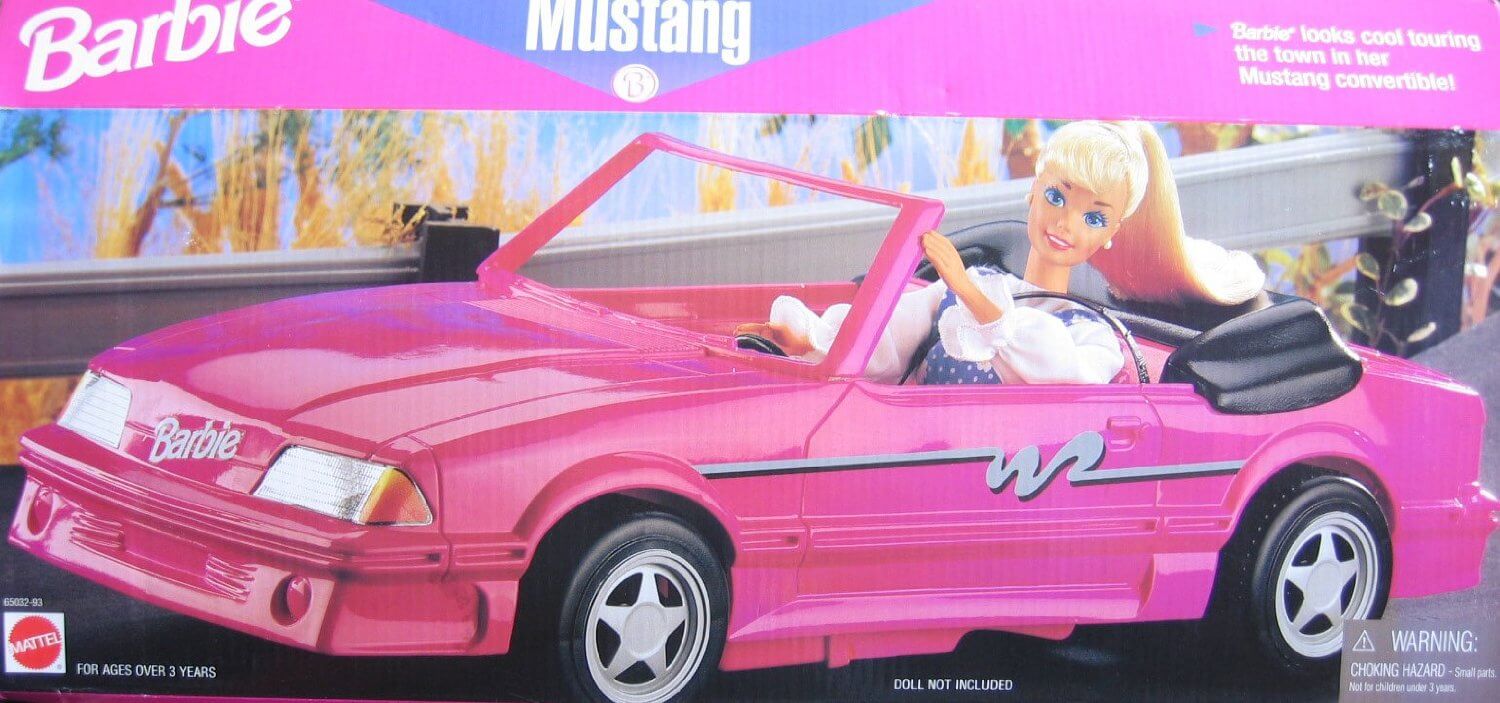 Ford Mustang — 1993 Barbie
