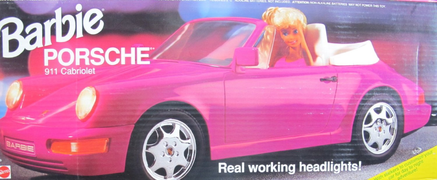 Porsche 911 Cabriolet Barbie