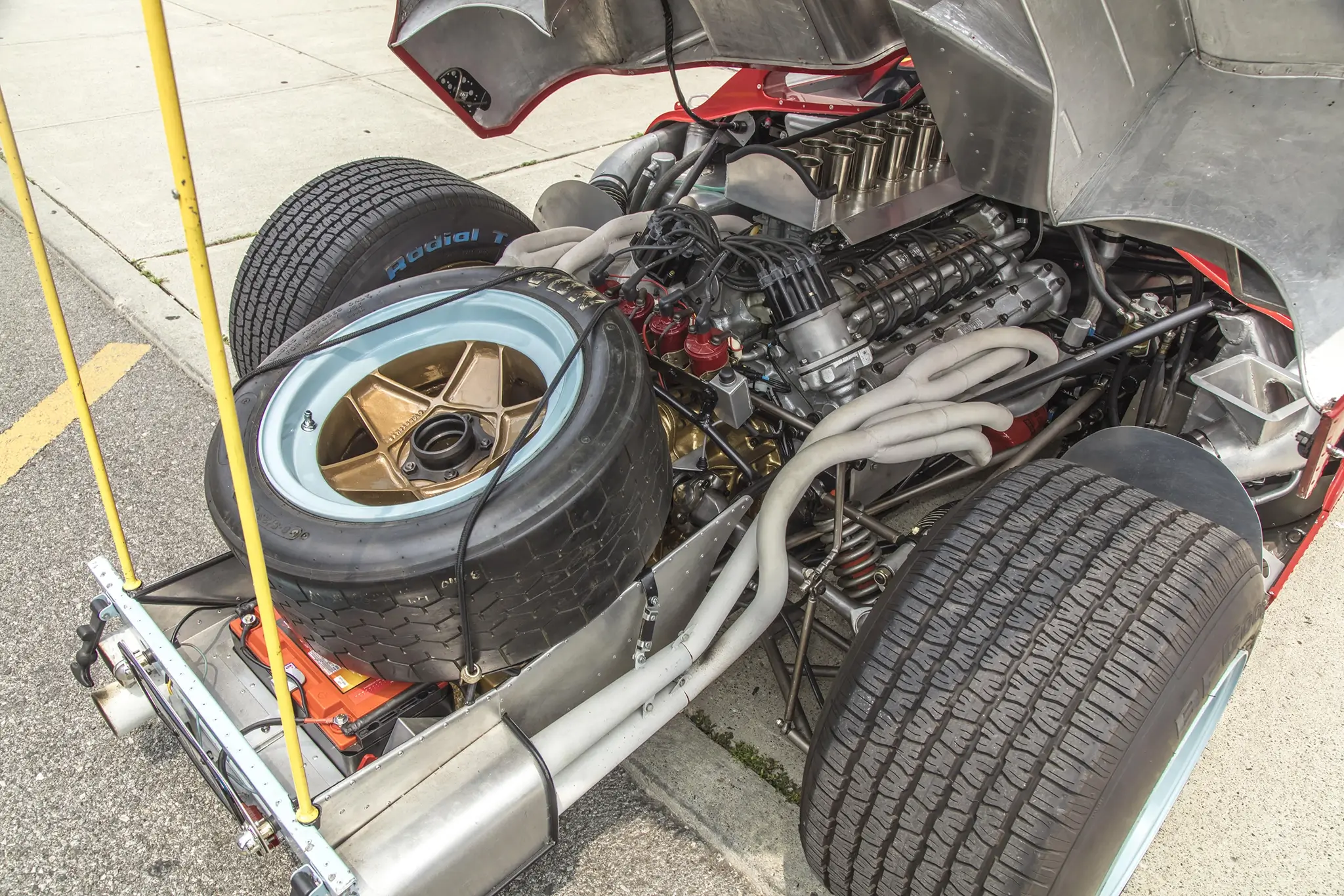 Motor do Ferrari 412P Berlinetta