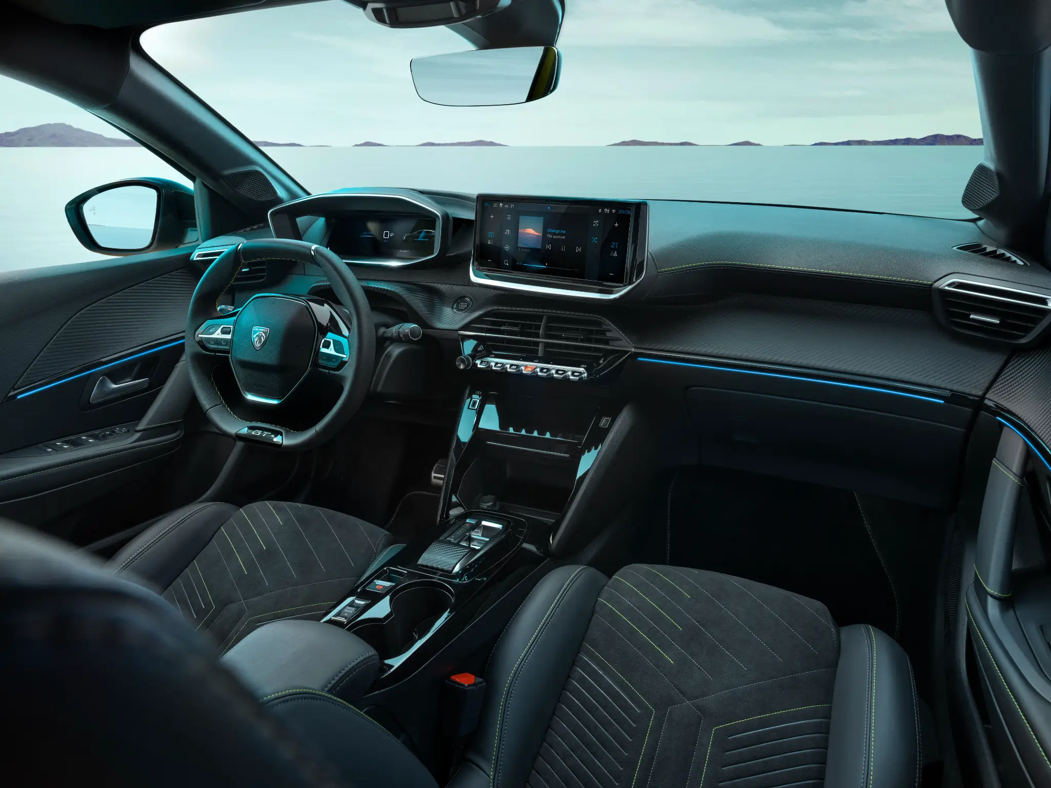 peugeot 208 2023 interior