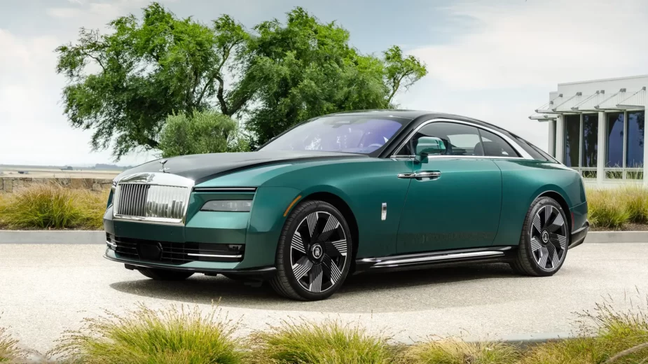 Rolls-Royce Spectre frente 3/4