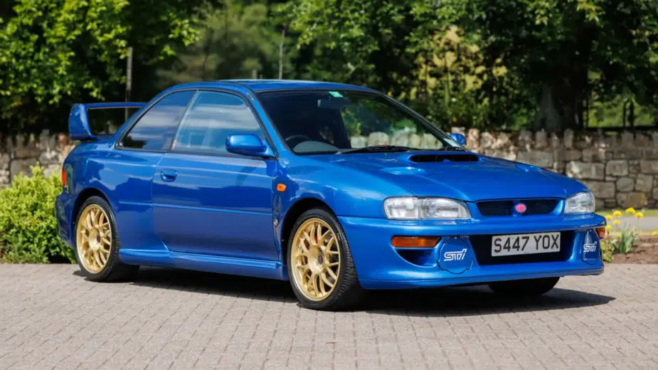 Subaru Impreza 22B STi de Colin McRae - abertura