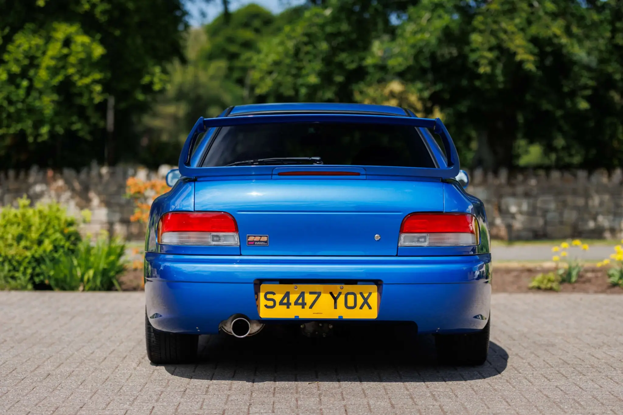 Subaru Impreza 22B STi de Colin McRae - traseira