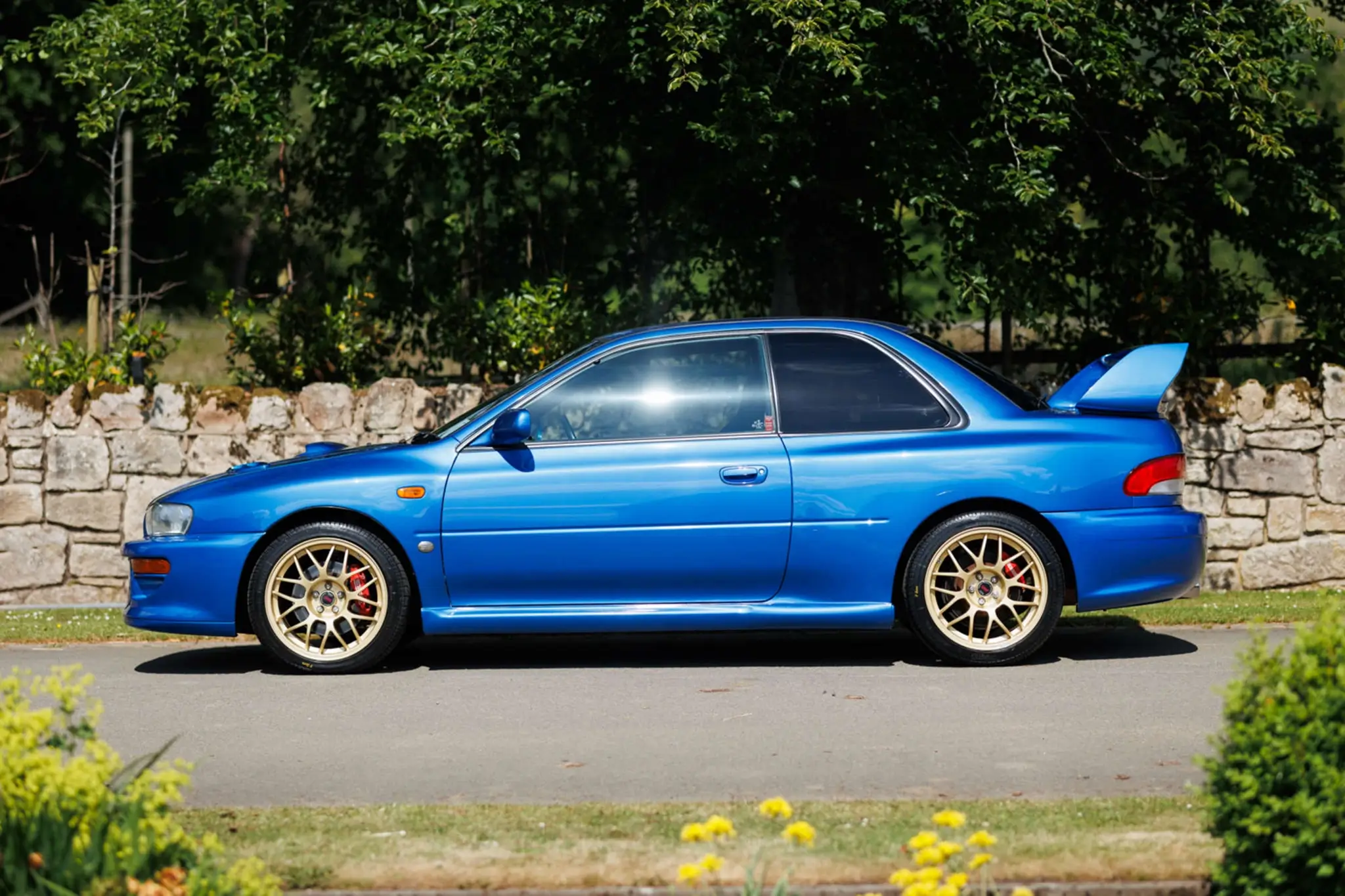 Subaru Impreza 22B STi de Colin McRae - lateral