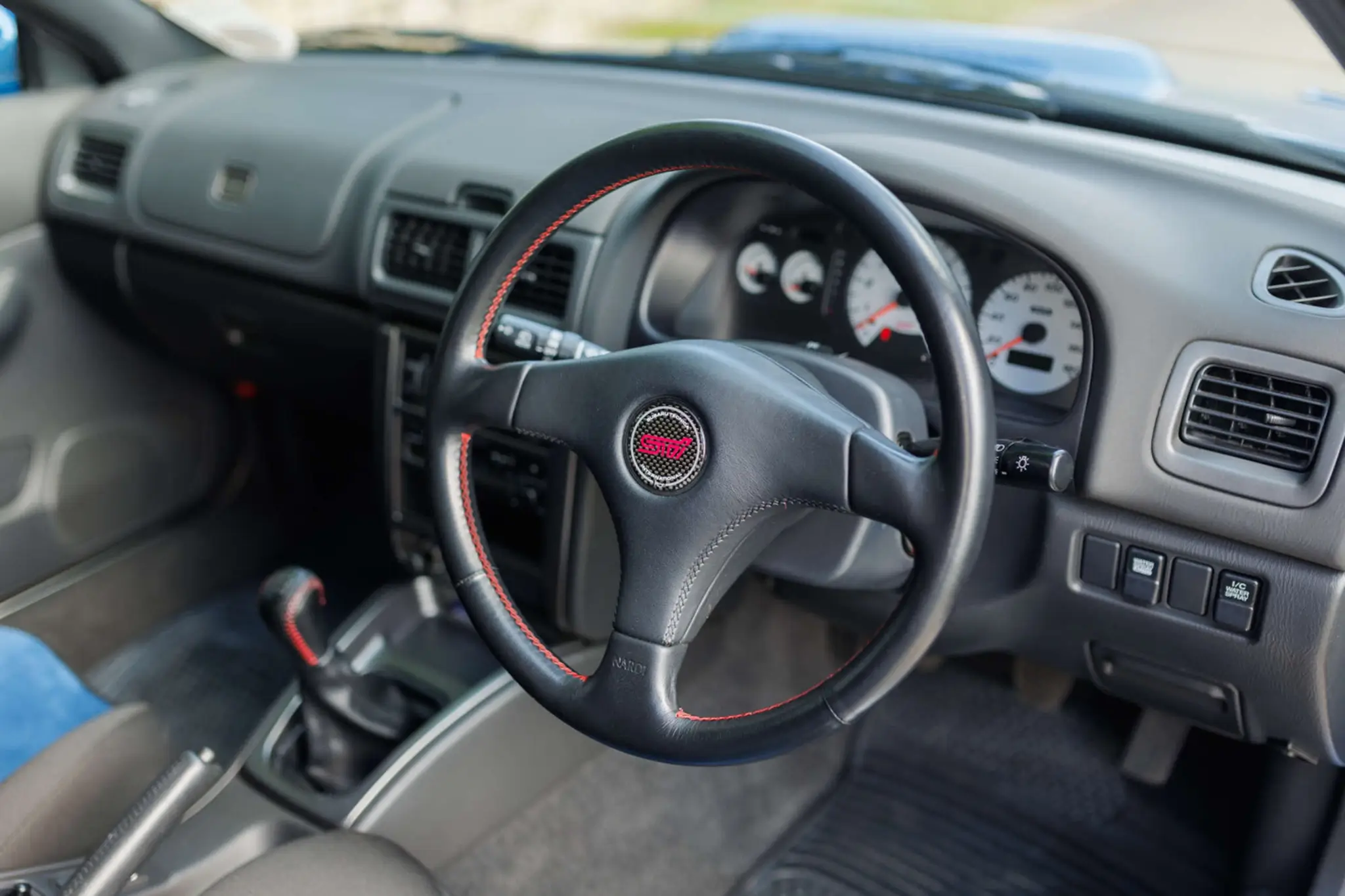 Subaru Impreza 22B STi de Colin McRae - interior