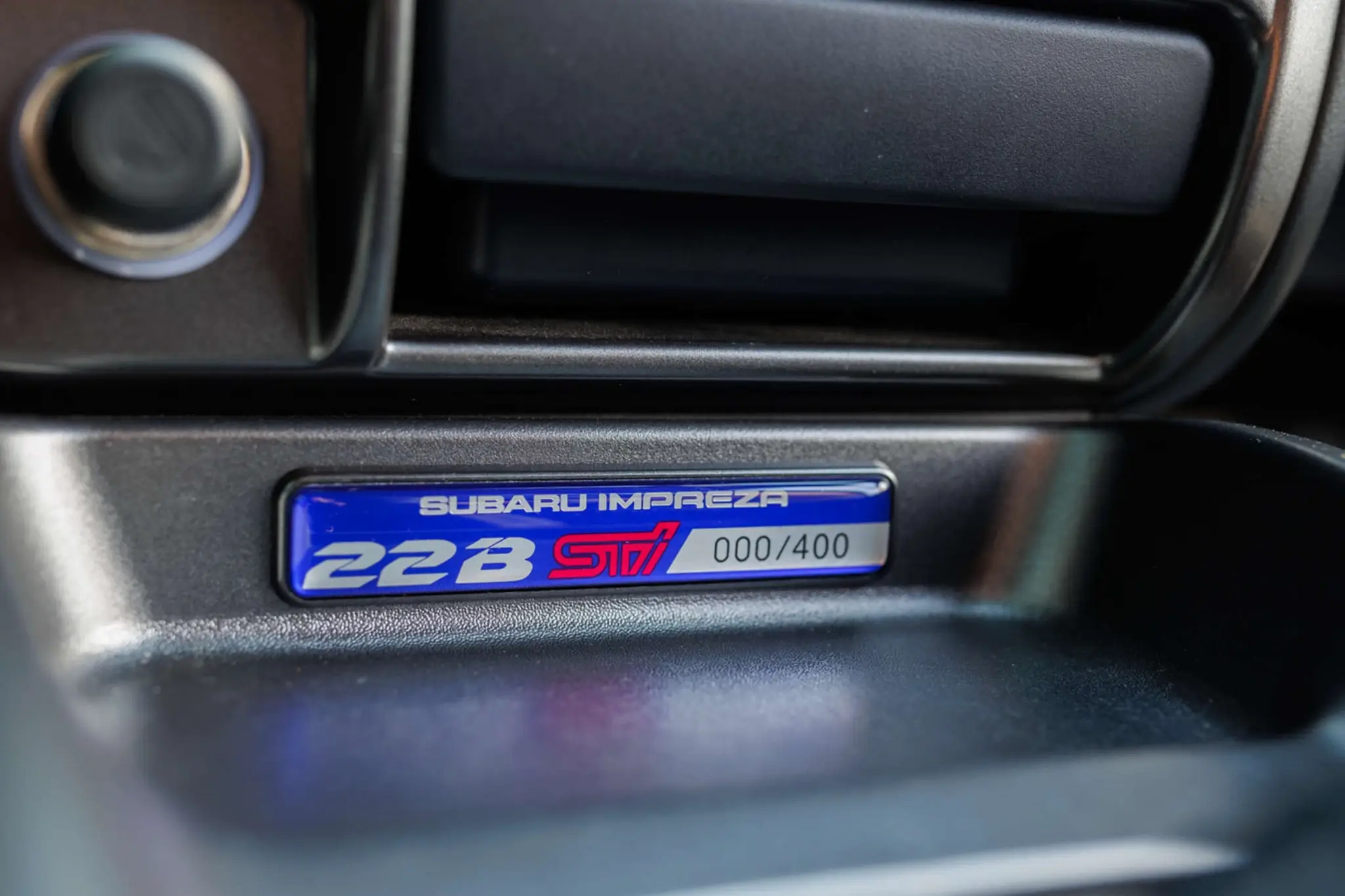 Subaru Impreza 22B STi de Colin McRae - número de série