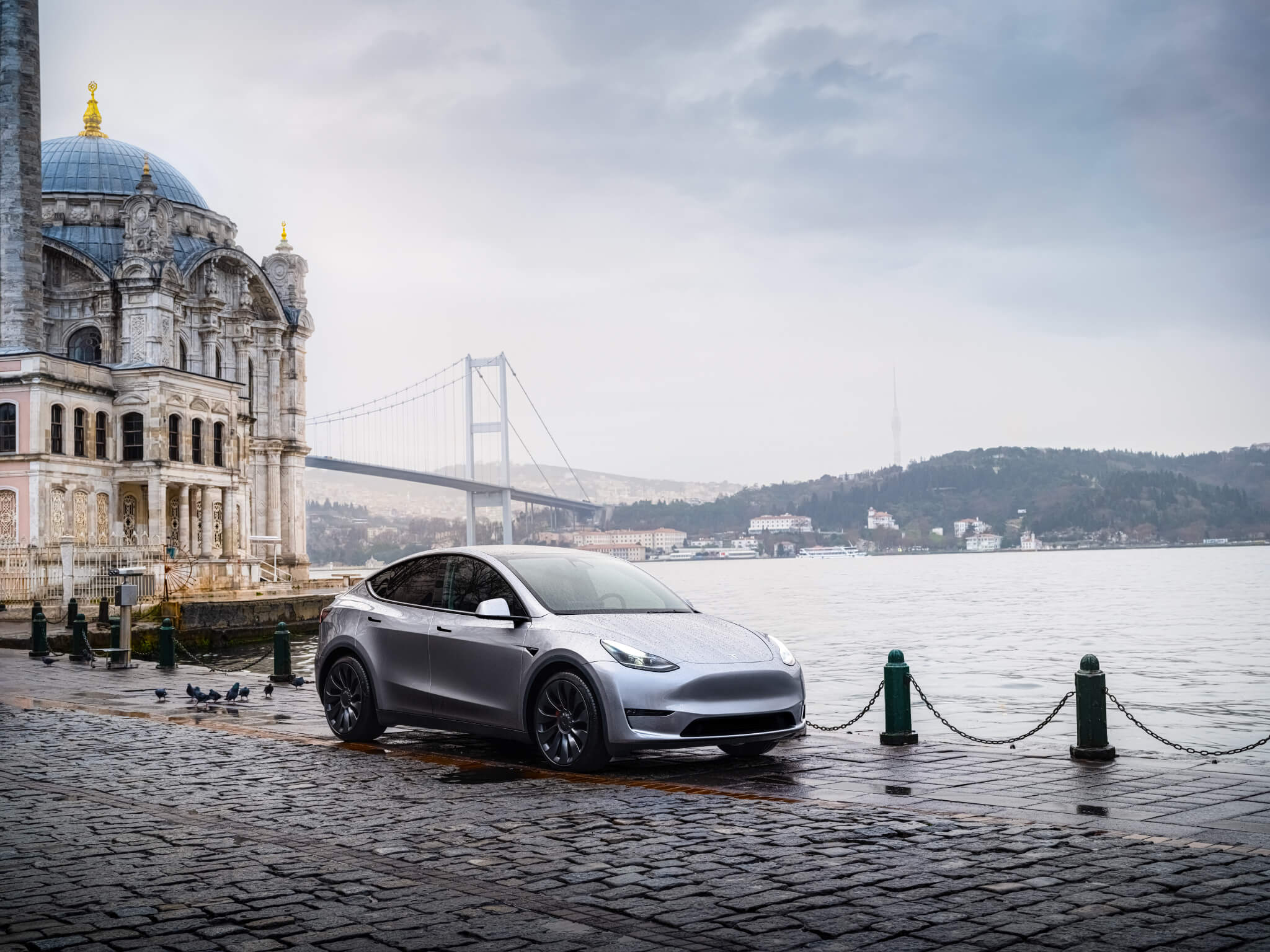 Tesla Model Y frente