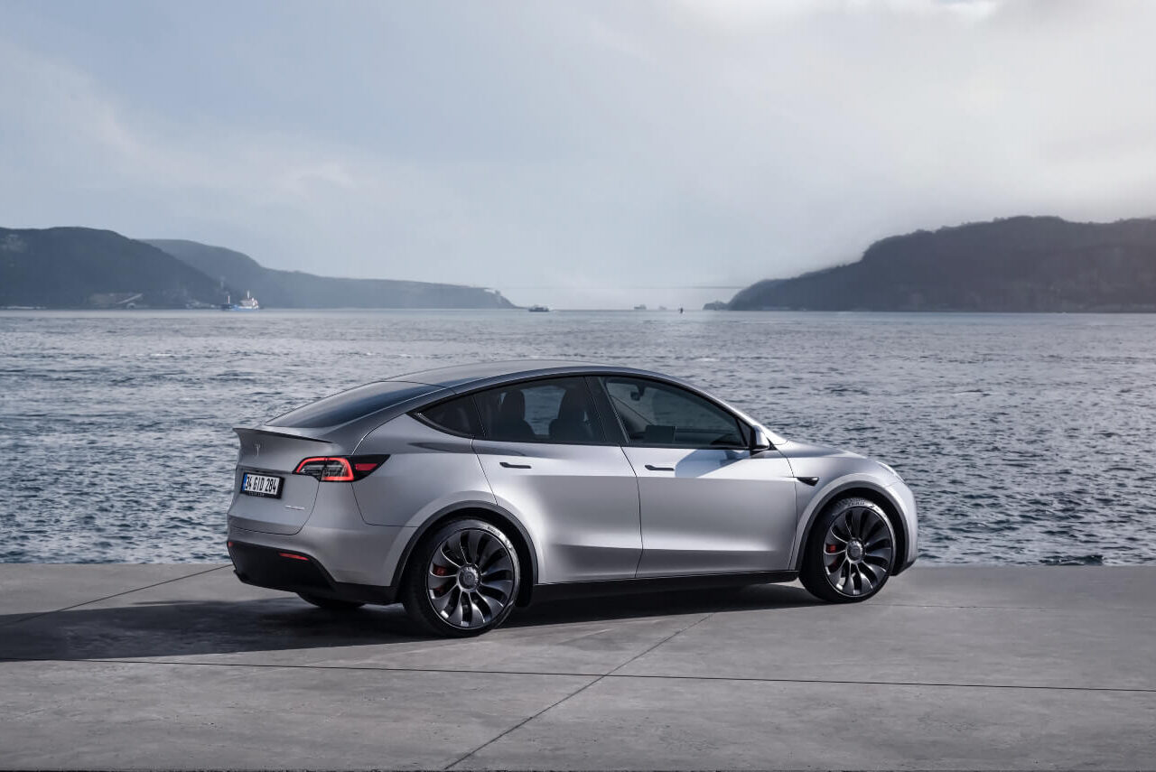 Tesla Model Y perfil