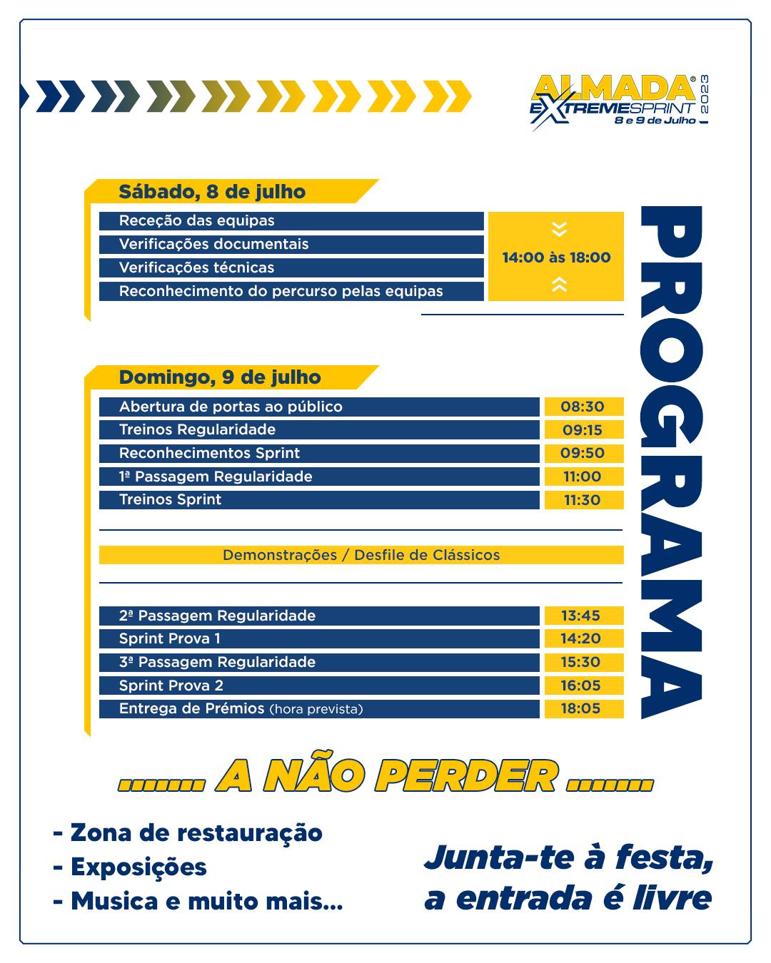 Programa Almada Extreme Sprint 2023